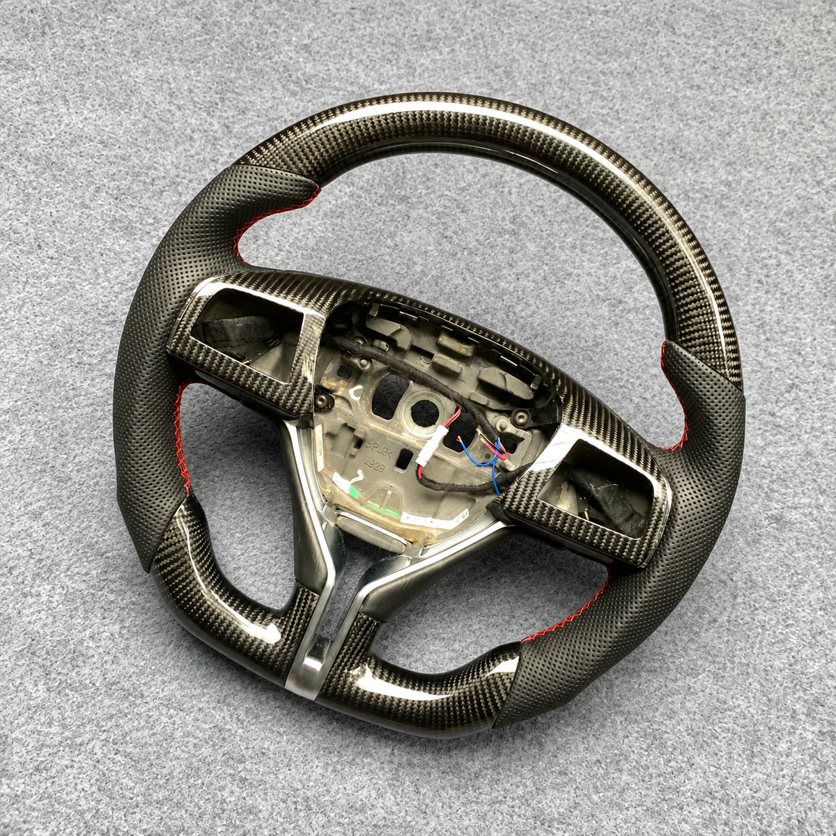 Carbon Fiber Steering Wheel Fits Maserati Ghibli M157 / Levante / Quattroporte 2014‑2023