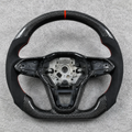 Carbon Fiber Steering Wheel Fits Volkswagen Atlas 2020-2026