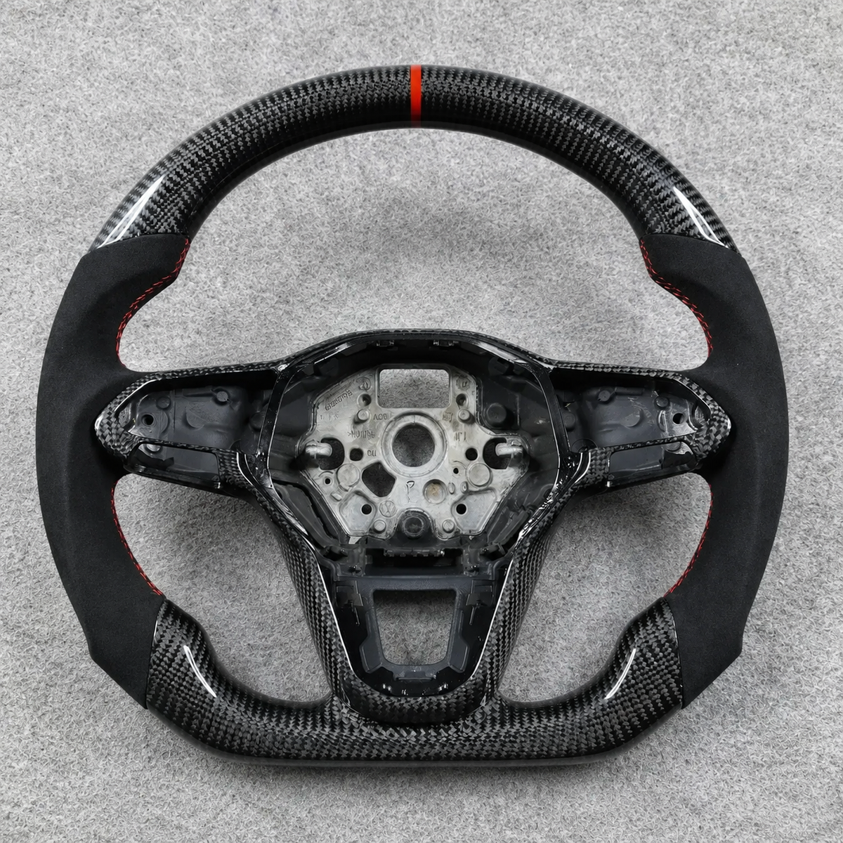 Carbon Fiber Steering Wheel Fits Volkswagen Atlas 2020-2026