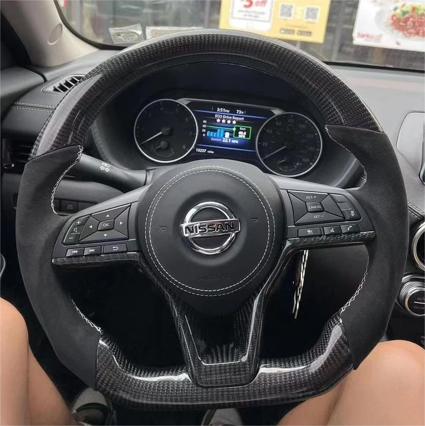 Custom Carbon Fiber Steering Wheel fits Nissan 2019-2020 Rogue
