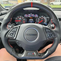 Custom Carbon Fiber Steering Wheel Fits Chevrolet 2016-2024 Camaro