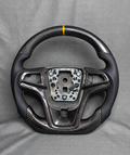 Carbon Fiber Steering Wheel Fits Chevrolet 2013-2015 Camaro / Malibu / 2011-2015 Cruze / Volt / 2012-2023 Trax / 2012-2020 Sonic