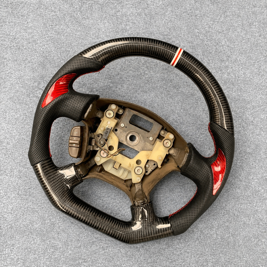 Carbon Fiber Steering Wheel Fits 2002-2006 Honda CR-V