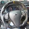 Forged Carbon Fiber Steering Wheel fits Nissan 2014-2018 Rogue