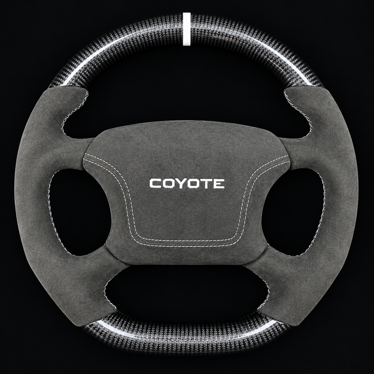 Custom Carbon Fiber Steering Wheel fits 1994-2004 Ford Mustang SN95
