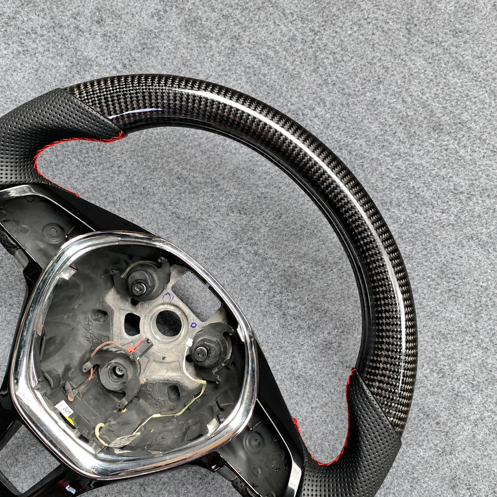 Carbon Fiber Steering Wheel Fits VW MK7 Golf Jetta Passat 2015-2021