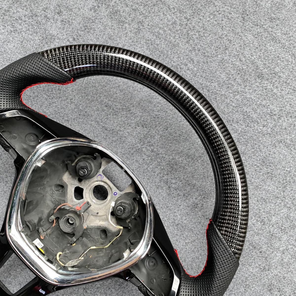 Carbon Fiber Steering Wheel Fits VW MK7 Golf Jetta Passat 2015-2021