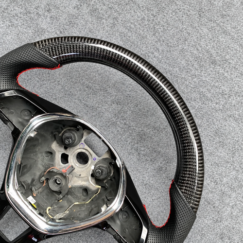 Carbon Fiber Steering Wheel Fits VW MK7 Golf Jetta Passat 2015-2021