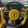 Carbon Fiber Steering Wheel Fits 2015-2017 Ford Mustang