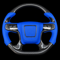 Custom Carbon Fiber Steering Wheel Fits 2014-2018 GMC Sierra / GMC Yukon 2015–2020