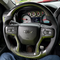 Carbon Fiber Steering Wheel Fits Chevrolet Silverado / GMC Sierra 2019-2026