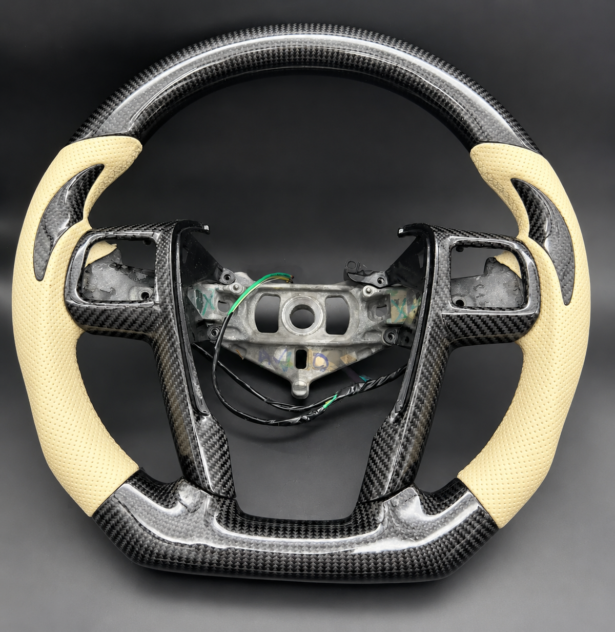 Custom Carbon Fiber Steering Wheel Fits 2011-2014 Chrysler 300
