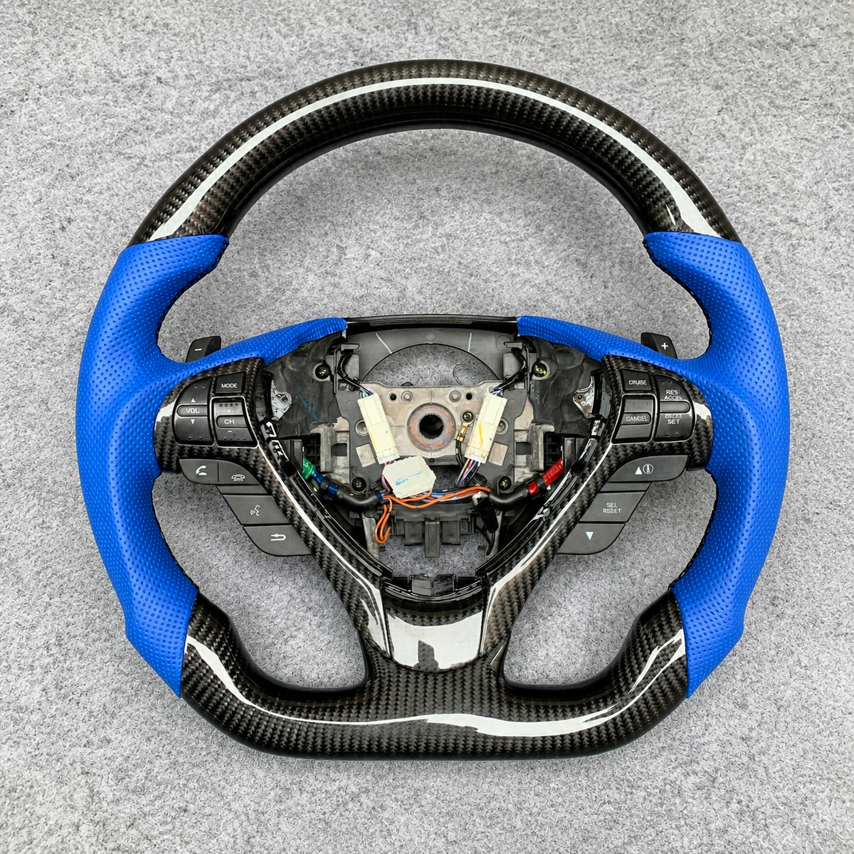 Custom Carbon Fiber Steering Wheel Fits Acura TL ZDX 2009‑2014