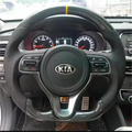 Carbon Fiber Steering Wheel Fits 2016–2020 Kia Optima