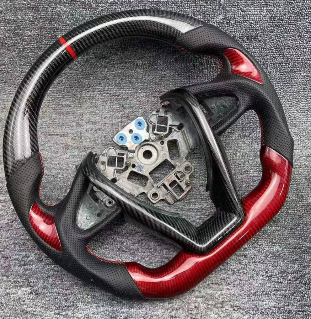 Custom Carbon Fiber Steering Wheel Fits Nissan 2016‑2018 Maxima