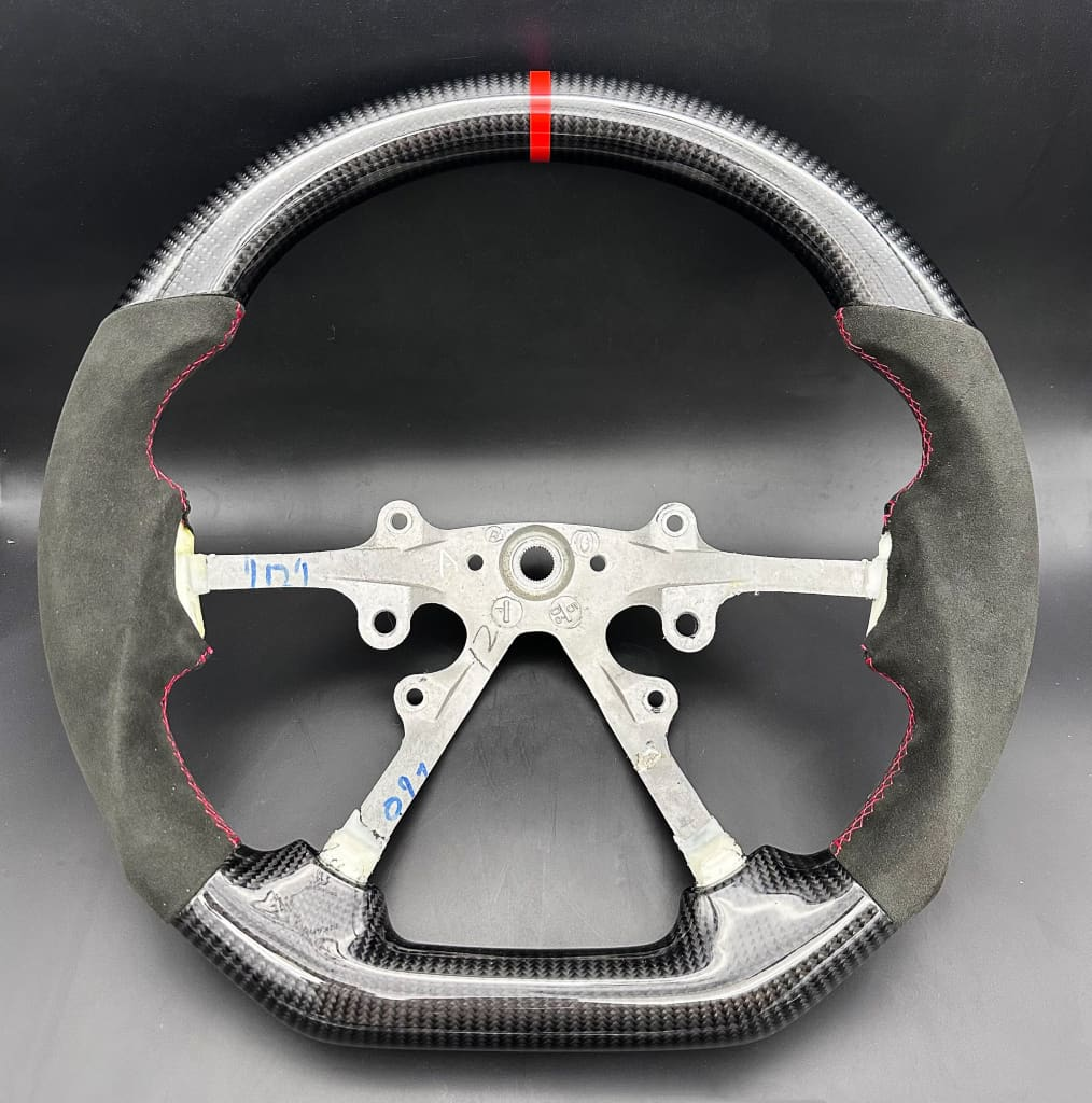 Custom Carbon Fiber Steering Wheel fits 2006-2010 WK1 Jeep Grand Cherokee SRT8