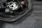 3-Spoke Carbon Fiber Steering Wheel fits Audi TT MK3 TTRS TTS R8 2016-2026