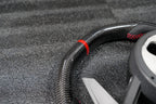 3-Spoke Carbon Fiber Steering Wheel fits Audi TT MK3 TTRS TTS R8 2016-2026