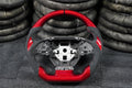 Red Carbon Fiber Steering Wheel fits Corvette C7 2014-2019