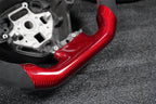 Red Carbon Fiber Steering Wheel fits Corvette C7 2014-2019