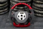 Red Carbon Fiber Steering Wheel fits Corvette C7 2014-2019