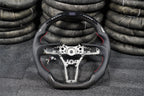 LED Carbon Fiber Steering Wheel fits Mazda3 Axela 2014-2019
