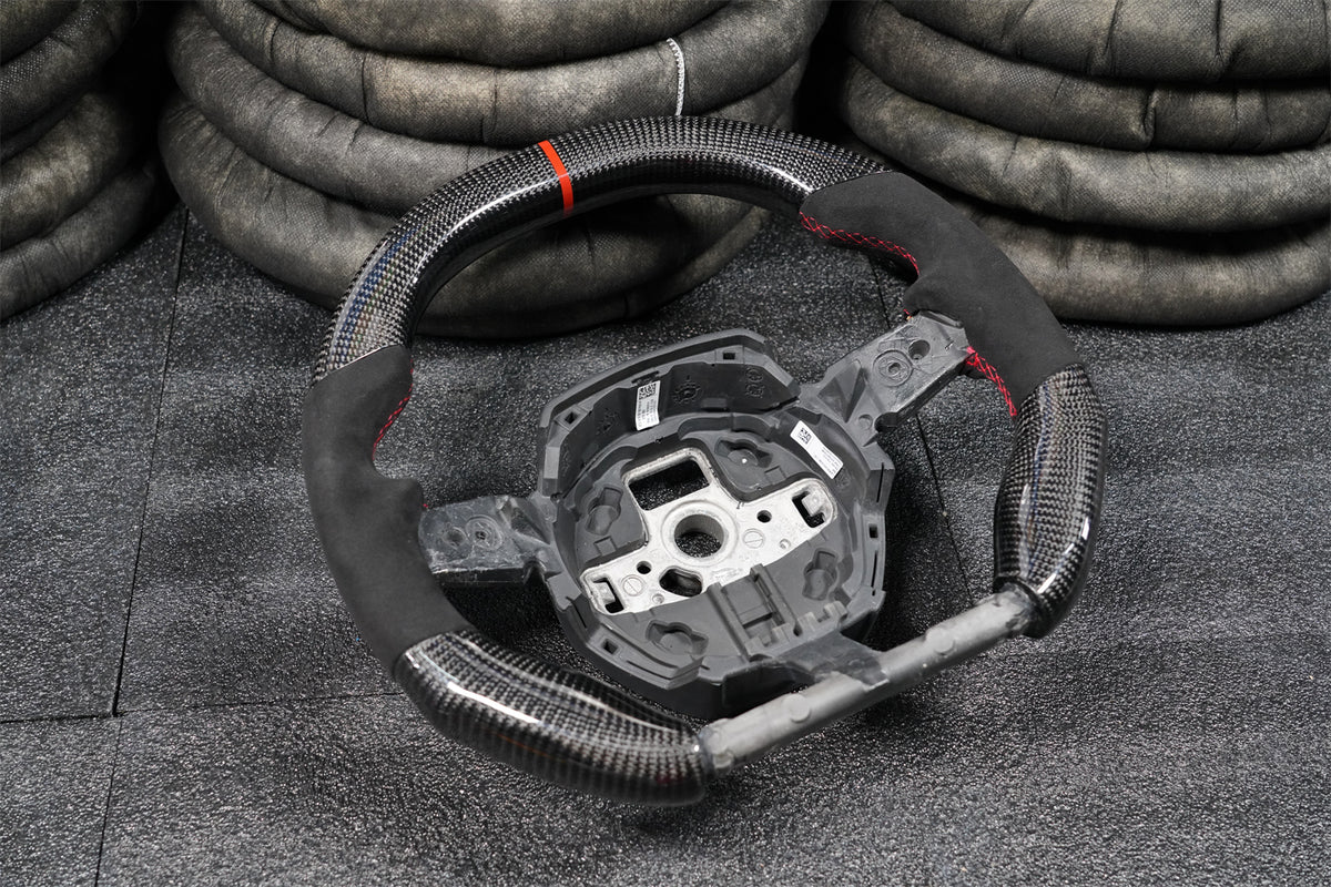 Carbon Fiber Steering Wheel Fits Lamborghini 2015-2024 Huracan