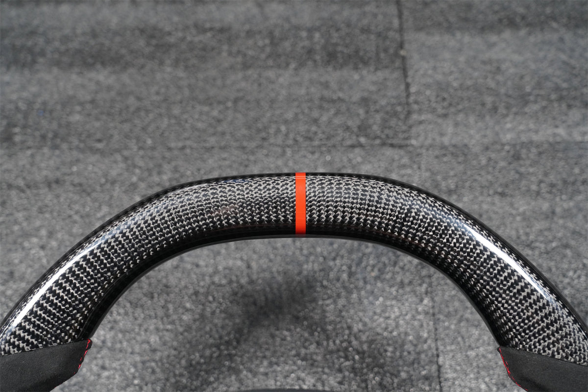 Carbon Fiber Steering Wheel Fits Lamborghini 2015-2024 Huracan