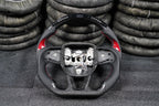 LED Carbon Fiber Steering Wheel for Dodge Charger Challenger Durango