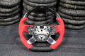 LED Carbon Fiber Steering Wheel fits Land Rover Discovery 2017‑2020 Range Rover 2014‑2022