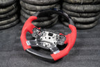 LED Carbon Fiber Steering Wheel fits Land Rover Discovery 2017‑2020 Range Rover 2014‑2022