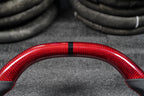 Red carbon fiber steering wheel fits 2015-2017 Ford Mustang