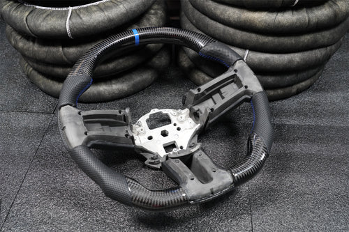 Carbon Fiber Steering Wheel Fits 2010-2014 Ford Mustang