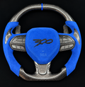 Custom Carbon Fiber Steering Wheel Fits 2015+ Chrysler 300C SRT