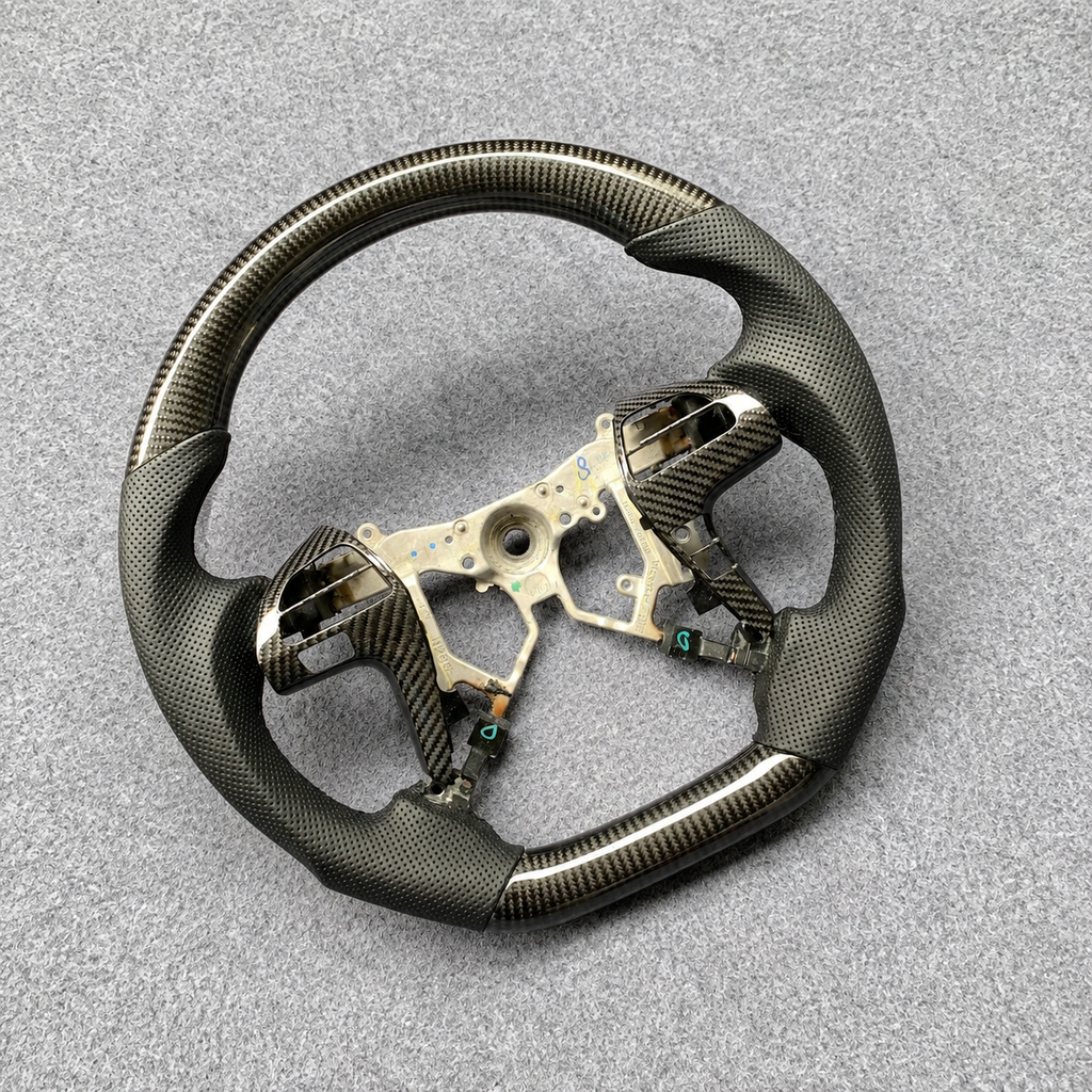 Carbon Fiber Steering Wheel Fits 2009-2013 Toyota Highlander