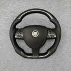 Jaguar 2007-2009 XK XKR / 2008-2015 XF | Carbon Fiber Steering Wheel