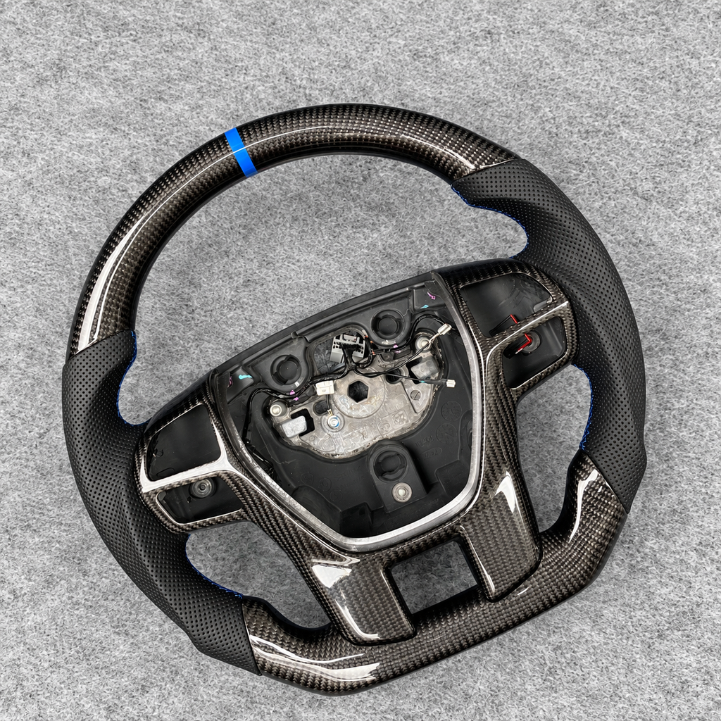 Carbon Fiber Steering Wheel Fits 2019-2022 Ford Ranger 2016-2022 Ford Everest