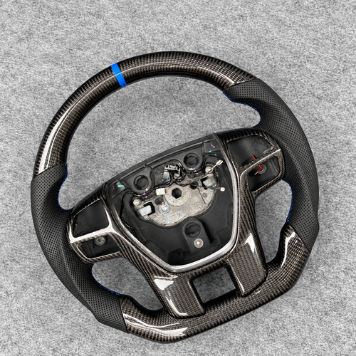 Carbon Fiber Steering Wheel Fits 2019-2022 Ford Ranger 2016-2022 Ford Everest