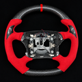 Red Alcantara Carbon Fiber Steering Wheel fits 1994-2004 Ford Mustang SN95
