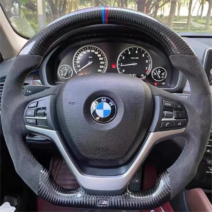 Carbon Fiber Steering Wheel fits BMW X3 F25 / X4 F26 / X5 F15 / X6 F16