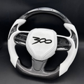 LED Carbon Fiber Steering Wheel Fits 2015+ Chrysler 300C SRT