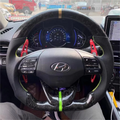 Forged Carbon Fiber Steering Wheel Fits Hyundai 2017–2020 Ioniq / 2019–2020 Elantra
