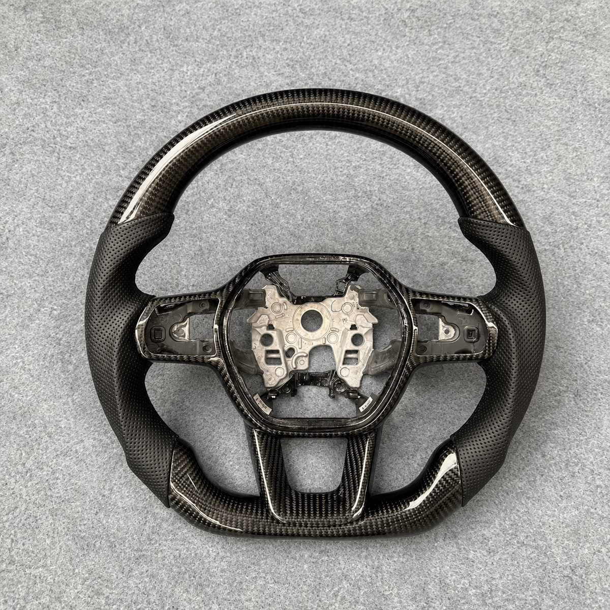 Custom Carbon Fiber Steering Wheel Fits Honda 2023-2026 CR-V