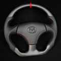 Matte Carbon Fiber Steering Wheel fits 1999-2005 Mazda MX-5 (NB) Miata | LYC Auto Parts