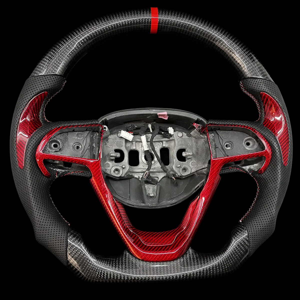 Carbon Fiber Steering Wheel fits 2014-2022 Jeep WK2 Grand Cherokee/Cherokee