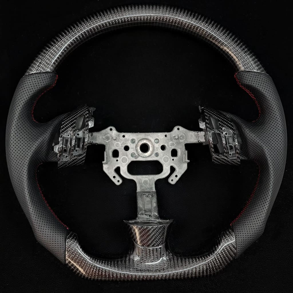 Carbon fiber steering wheel fits Acura TSX 2004‑2008 / Honda Accord CL9 2004‑2007