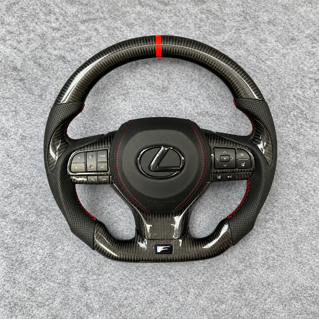 Carbon Fiber Steering Wheel Fits Lexus 2016-2022 RX350 450h ES350 ES300 GS350 GS450 LX570 GS300 GS200T 2020-2023 GX460 (Copy)