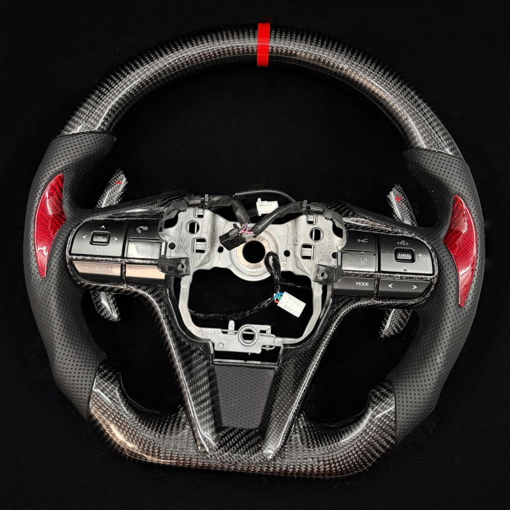 Custom Carbon Fiber Steering Wheel Fits Lexus LC500 2017-2026