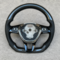 Custom Carbon Fiber Steering Wheel Fits VW MK7 Golf Jetta Passat 2015-2021