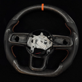 Honeycomb Carbon Fiber Steering Wheel fits 2019-2026 Jeep Wrangler / 2018-2026 Jeep Gladiator